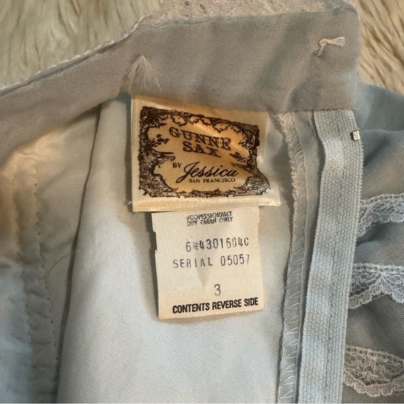 Gunne Sax Cottagecore Prairie Dress - Size Junior 3 - Picture 5 of 10